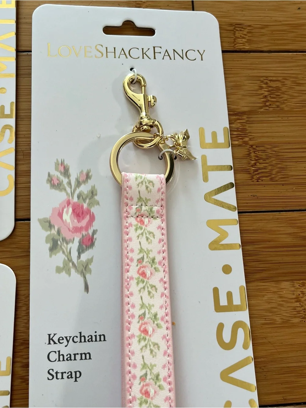 Target x LoveShackFancy Set - Keychain, Cardholder & Strap in Blooming Heirloom